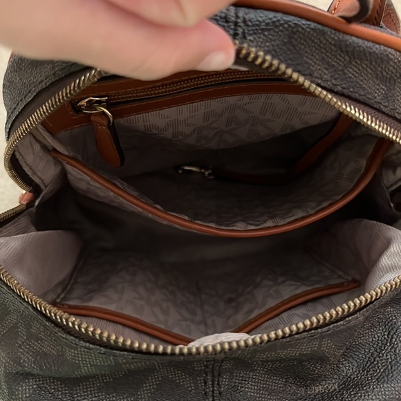 Michael Kors Rhea Medium Logo Backpack - Picture 12 of 16